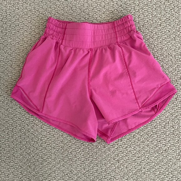 lululemon athletica Pants - Lululemon Hotty Hot Lined Short Sonic Pink, Size 2